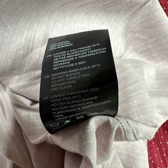 Maceoo Fibonacci PaisleyIntense Pink Polka Dot Dress Shirt Men's Size 2XL NWT - Picture 10 of 12